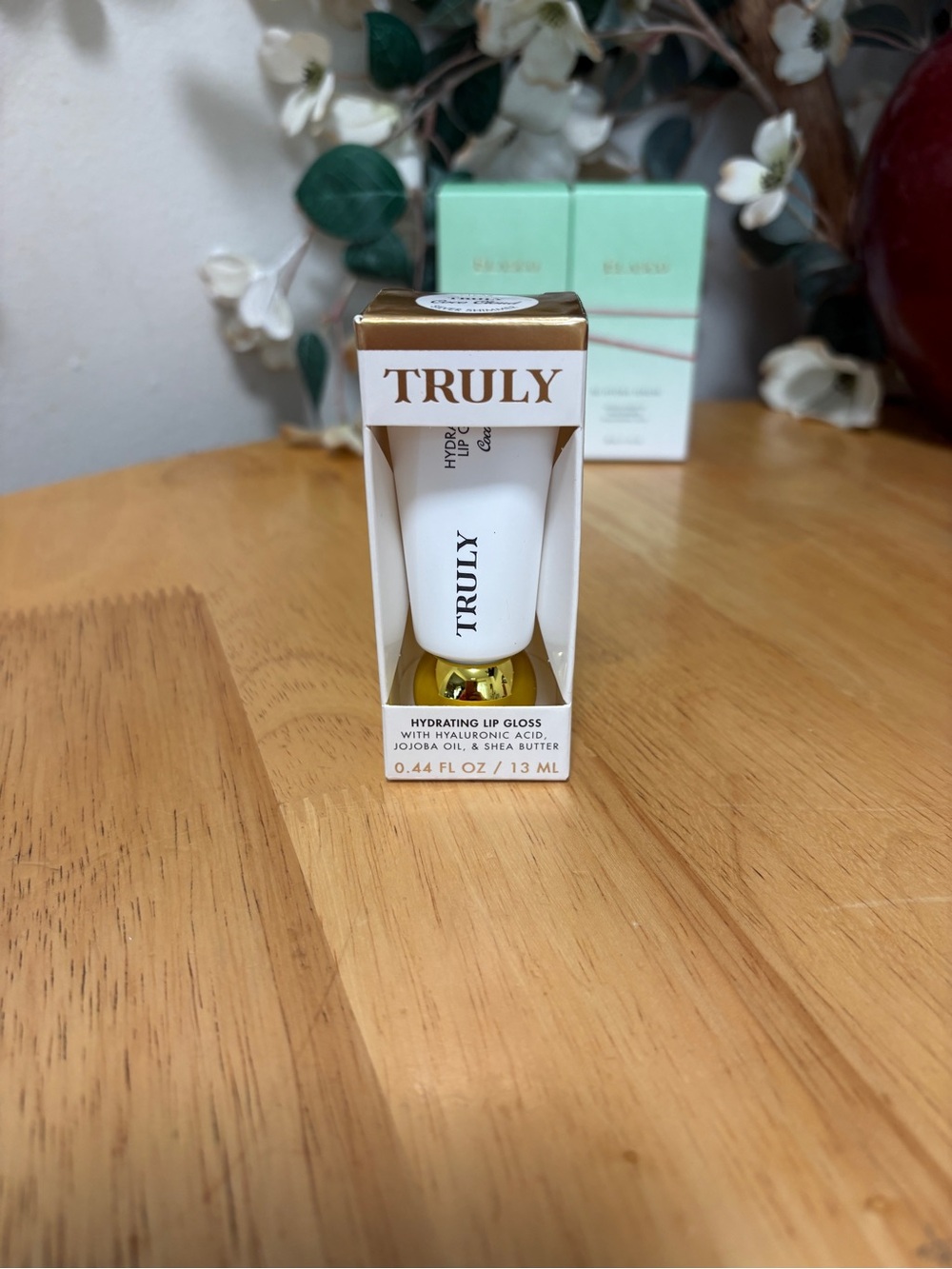 Truly Hydrating Lip Gloss clear Coco Cloud Silver Shimmer,0.44oz, BNIB,AUTHENTIC